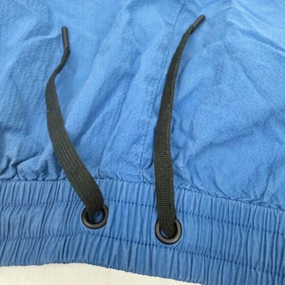 EVERLANE Seersucker Boxer Short S Blue Organic Cotton Elastic Waist EUC B8 - Picture 4 of 7